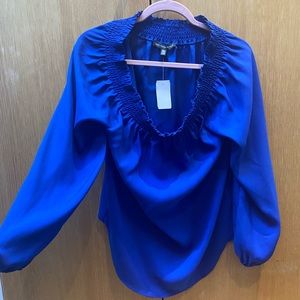 Brand new off the shoulder Saks blouse